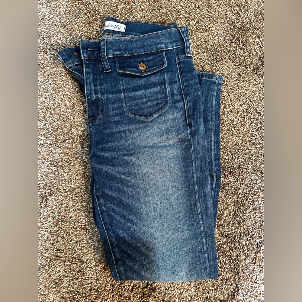 Madewell High Riser Crop Jean